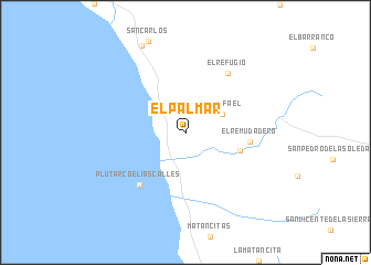 map of El Palmar