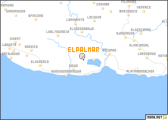 map of El Palmar