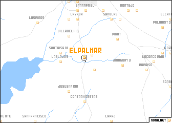 map of El Palmar