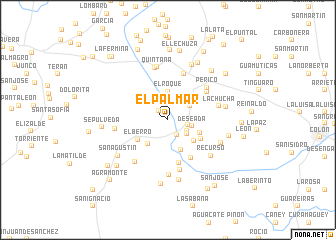 map of El Palmar