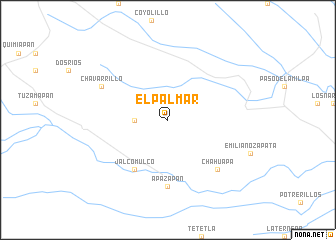 map of El Palmar