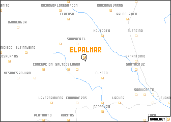 map of El Palmar