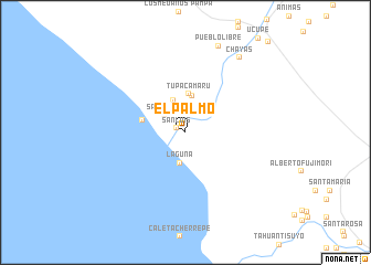 map of El Palmo