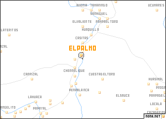 map of El Palmo