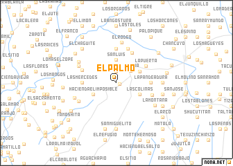 map of El Palmo
