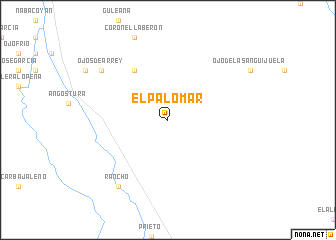 map of El Palomar