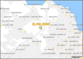 map of El Palomar