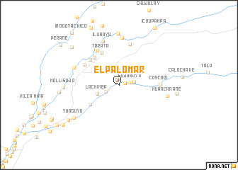 map of El Palomar