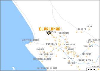 map of El Palomar