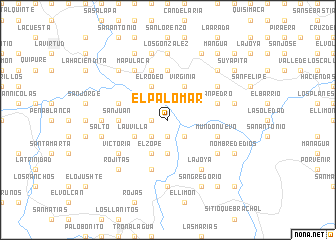 map of El Palomar