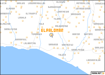 map of El Palomar