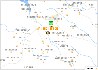 map of El Palotal