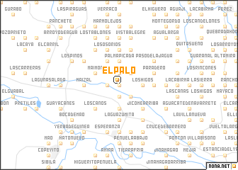 map of El Palo