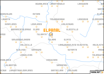 map of El Panal