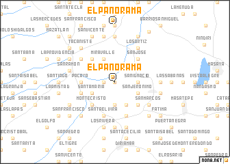 map of El Panorama