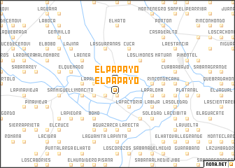 map of El Papayo