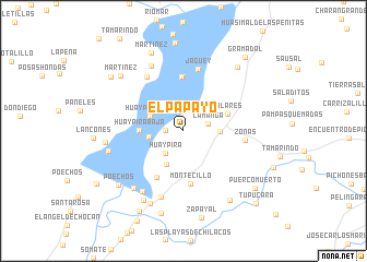 map of El Papayo