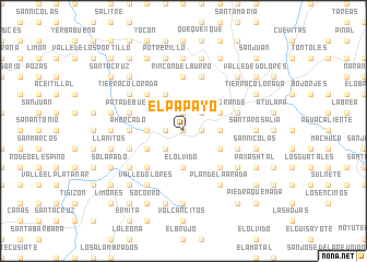 map of El Papayo