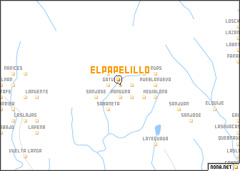 map of El Papelillo