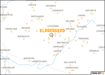 map of El Paradero