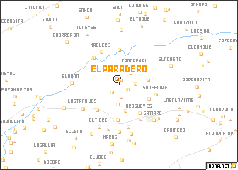 map of El Paradero