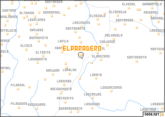 map of El Paradero