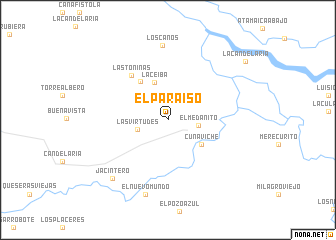 map of El Paraíso