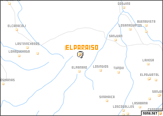 map of El Paraíso