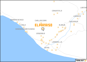 map of El Paraiso