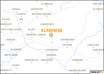 map of El Paraíso