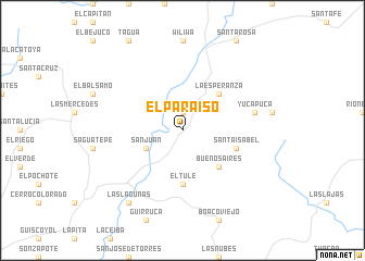 map of El Paraíso