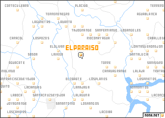 map of El Paraíso