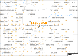 map of El Paraíso