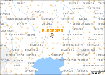 map of El Paraíso