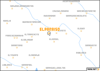 map of El Paraíso