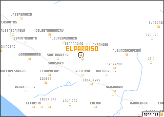 map of El Paraíso