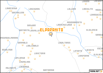 map of El Paramito