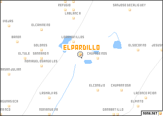 map of El Pardillo