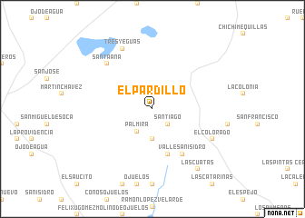 map of El Pardillo