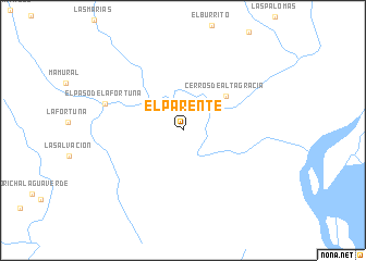 map of El Parente