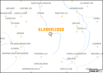 map of El Parrizoso