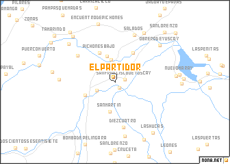 map of El Partidor