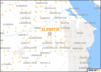 map of El Partir