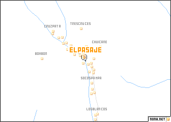 map of El Pasaje