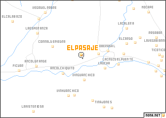 map of El Pasaje