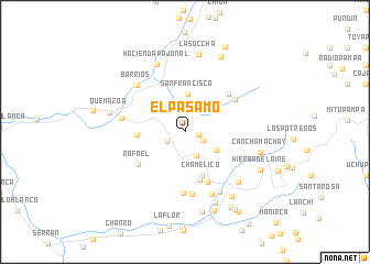 map of El Pasamo