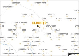 map of El Pasito
