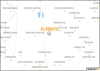map of El Pasito