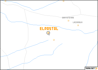 map of El Pastal