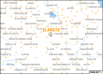 map of El Paste